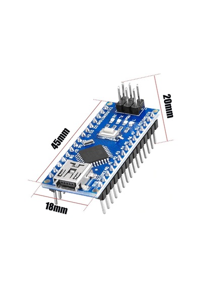 Alkatronik-Arduino Nano 3.0 Atmega328 Ch340 Usb Kablo Geliştirme Kartı