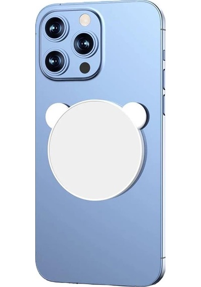 E2m Manyetik Selfie Aynası Mıckey Beyaz