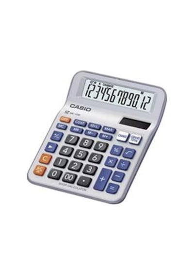 Casio Mc-12m-w 12 Hane Masa Üstü Hesap Makinesi Diğer