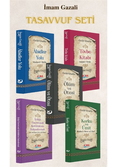 İmam Gazali - Tasavvuf Seti 4 Kitap Set / İmam Gazali