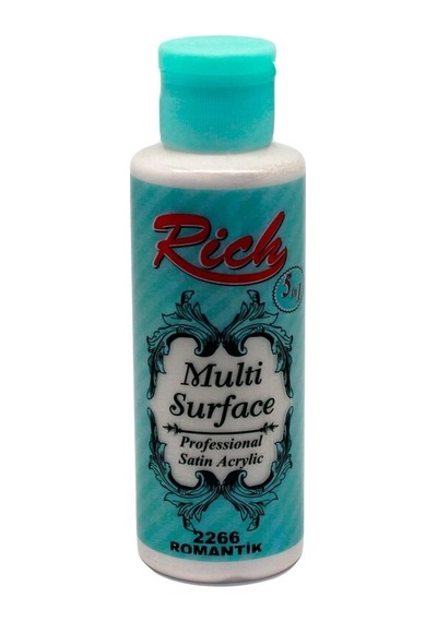 Rich Multi Surface Her Yüzey İçin Akrilik Boya 120 Cc. 2266 Romantik Renk