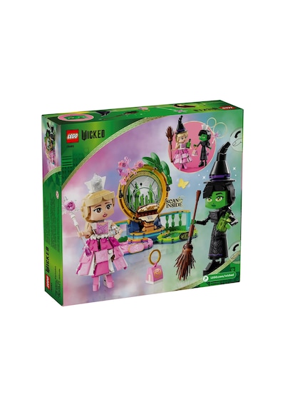 LEGO® Wicked Elphaba ve Glinda Figürleri 75682 - 10 Yaş ve Üzeri Çocuklar için Fantastik Oyuncak Yapım Seti (558 Parça)