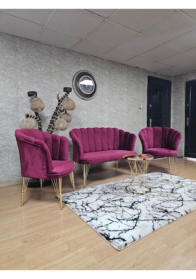 Zafir Gold Kaplama Tel Ayak Papatya Çay Seti Koltuk Takımı , Balkon, Salon, Ofis, Cafe Koltuk Takımı Bordo Zafir Gold Kaplama Tel Ayak Papatya Çay Seti Koltuk Takımı , Balkon, Salon, Ofis, Cafe Koltuk Takımı Bordo