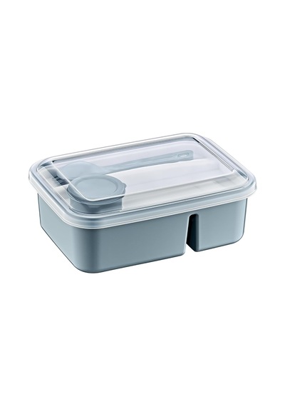 Orret Home 3 Bölmeli Beslenme Kabı 920 Ml Sosluklu Sızdırmaz Kapaklı Bpa İçermez Çatal Kaşık Dahil Lunch Box B Diğer