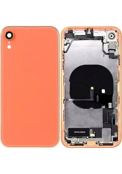 Apple Uyumlu iPhone Xr İle Dolu Kasa Turuncu