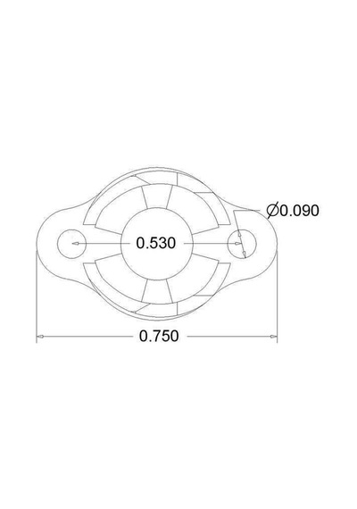 Sarhoş Teker Plastik 9.5 Mm (Ball Caster With 3/8 Inch Plastic Ba