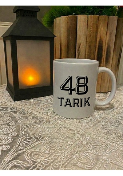 Kişiye Özel Siyah Beyaz Renk Tasarımlı Atatürk Görsel Temalı Kupa Bardak Siyah - Beyaz