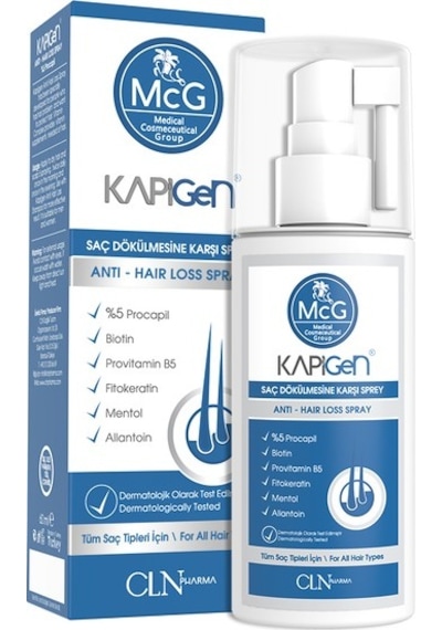Mcg Kapigen %5 Procapil İçerikli Dökülme Karşıtı Saç Spreyi 75 ML Mcg Kapigen %5 Procapil İçerikli Dökülme Karşıtı Saç Spreyi 75 ML