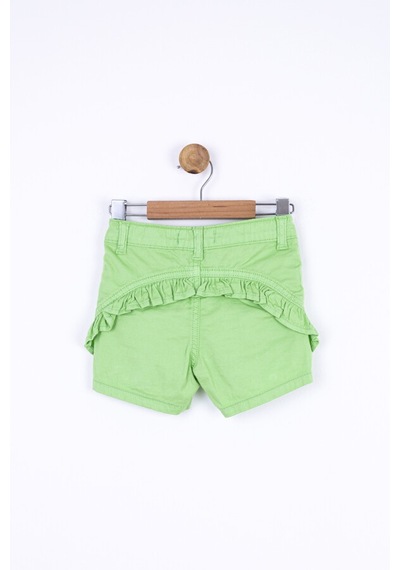 Xo Kids Kız Fırfırlı Şort 9 Ay - 2 Yaş 54716 Ksrt02012 Yeşil