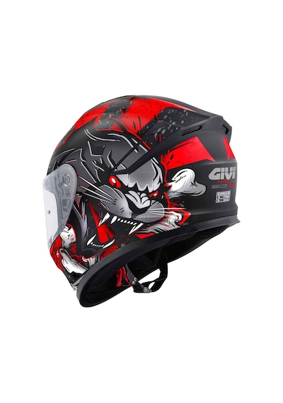 Givi 50.x Wild Kapalı Kask Kırmızı