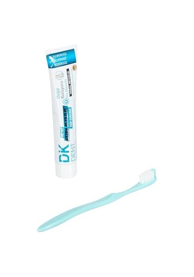 Klasik Florürsüz Doğal Diş Macunu 75 Ml Diş Fırçası Hediyeli