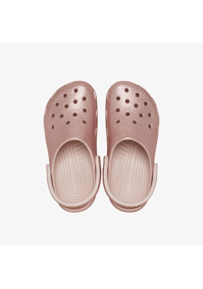 Crocs Classic Glitter Clog Unisex Gri Terlik 205942 Gri