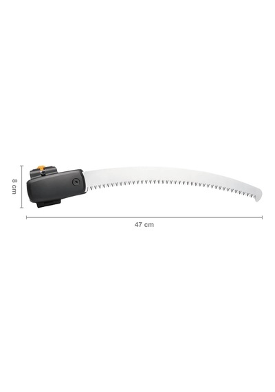 Fiskars Bypass Zürafa Upx82 Ve Upx86 İçin Ağaç Testeresi, Sertleştirilmiş Çelik, Uzunluk: 46 Cm, Siyah/gümüş, 1023633
