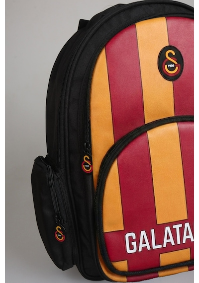 "dekomus Cep Defteri Hediyeli" Yeni Sezon Lisanslı Galatasaray Parçalı Okul Çantası Açık Gri