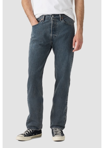 Levi's 501 Original Grey Ship Erkek Jean-24609 Gri
