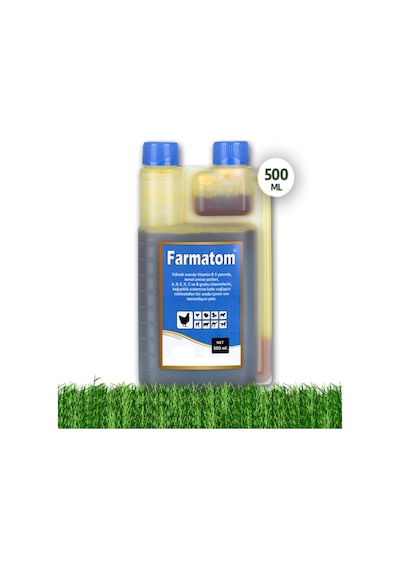 Farmatom Kuşlar Için Kanatlı Vitamini 500 Ml - C Vitaminli