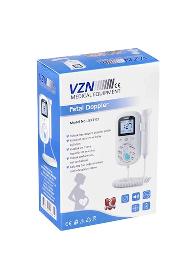 Anne Karnı Bebek Sağlığı Fetal Doppler Jkzt-01