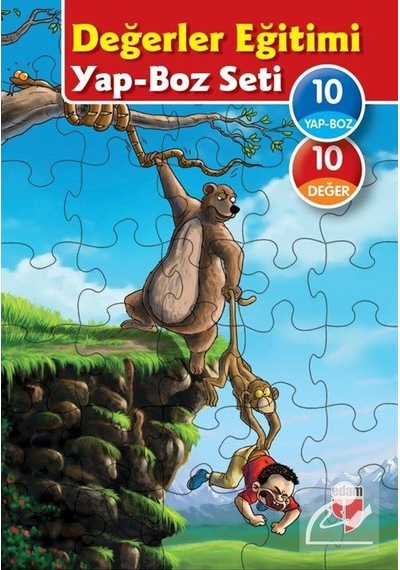 Mercankitap Değerler Eğitimi Yap-Boz Serisi (10 Adet-Yap-Boz)
