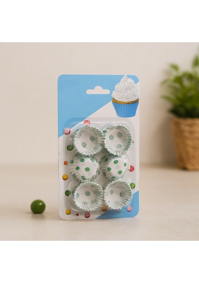 Mini Muffin Kağıt Kapsül 4.5x1.5 Cm