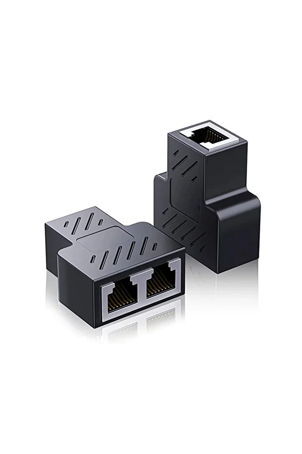 1 Giriş 2 Çıkış Ethernet Çoğaltıcı Gigabit Destekli Rj45 Cat5e/cat6/7/8 Ethernet Internet Lan Ağı Rj45 Adaptörü