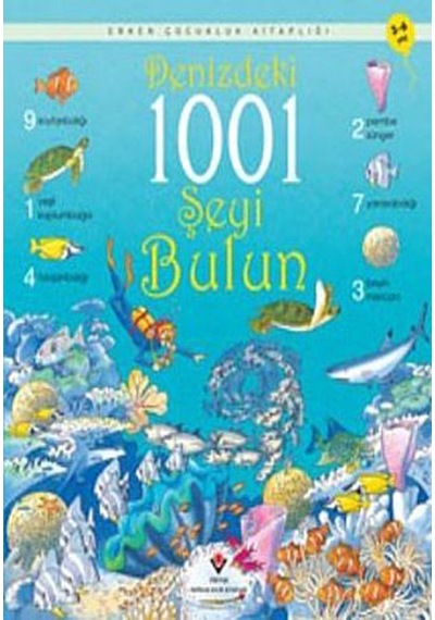 Denizdeki 1001 Şeyi Bulun - Katie Daynes - Tübitak Yayınları