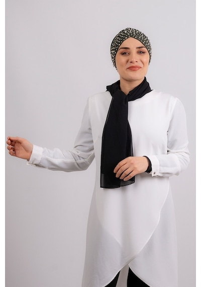 Hürrem Bone Haki Pratik Hazır Geçmeli Tesettür Bone Sandy Kumaş Taşlı 1456_09 Haki Hürrem Bone Haki Pratik Hazır Geçmeli Tesettür Bone Sandy Kumaş Taşlı 1456_09 Haki