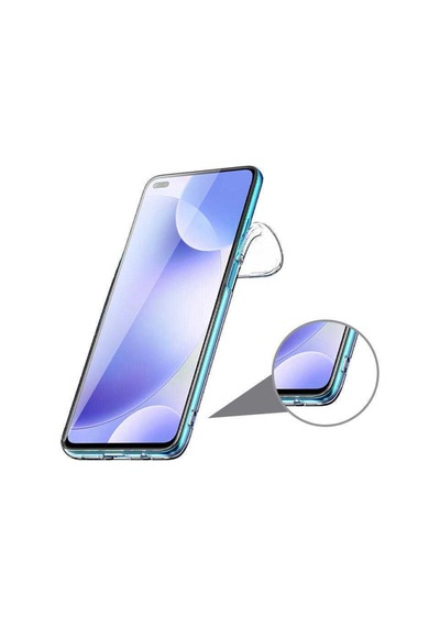Xiaomi Poco X2 Kılıf Şeffaf Silikon Hibrit Case Renksiz