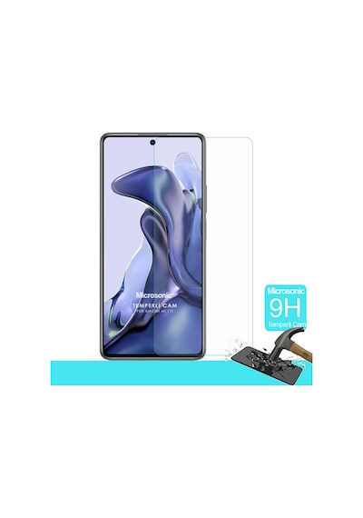 Microsonic Xiaomi Mi 11t Tempered Glass Cam Ekran Koruyucu