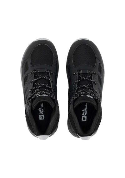 Jack Wolfskin Woodland 2 Texapore Mid Çocuk Outdoor Bot Renkli Antrasit