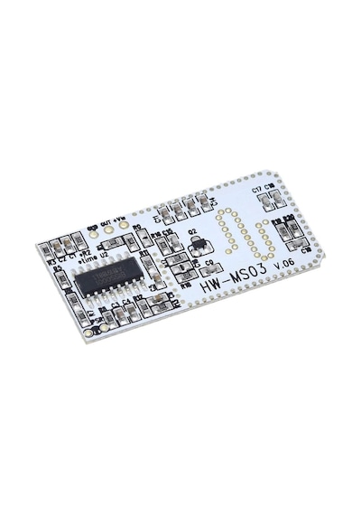 Hw-ms03 Mikrodalga Radar Sensör Modül 2.4ghz / 5.8ghz Kablosuz Alarm Dedektör Işık Kontrol Otomatik