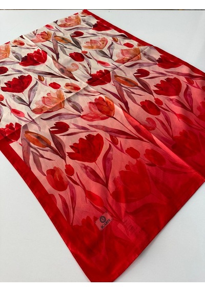 Scarfe Soft Pamuklu Şal Lcs1411-48393 Çok Renkli