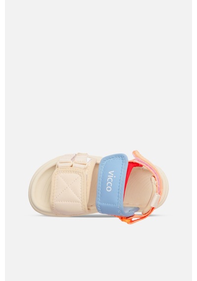 Vicco Juju Hafif Unisex Çocuk Bej Sandalet Bej