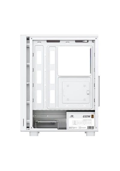 Powerboost 650w 80+ Bronze Gamıng Mıd-tower Pc Kasası Beyaz
