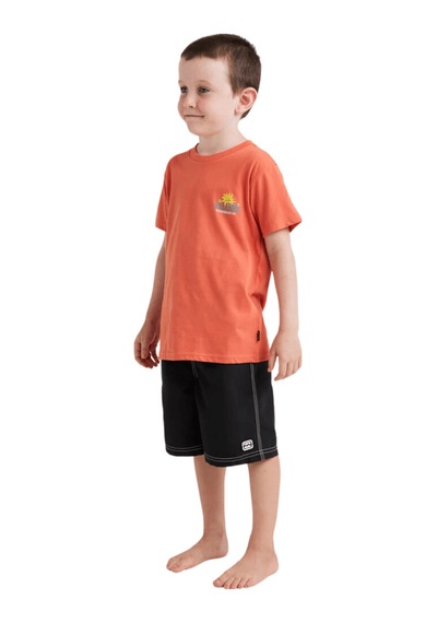 Billabong Lounge Ss Çocuk T-shirt Kırmızı