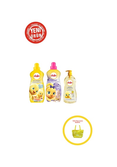 Bebek Deterjanı Ve Bebek Yumuşatıcısı Karma Seti Yeni Ürün Çanta Hediyeli 1002 1,44 L
