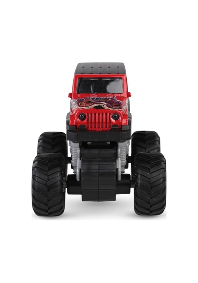 Vardem Oyuncak Isıklı- Muzıklı 1:32 Safarı Kralı Jeep 4x4 - Kırmızı