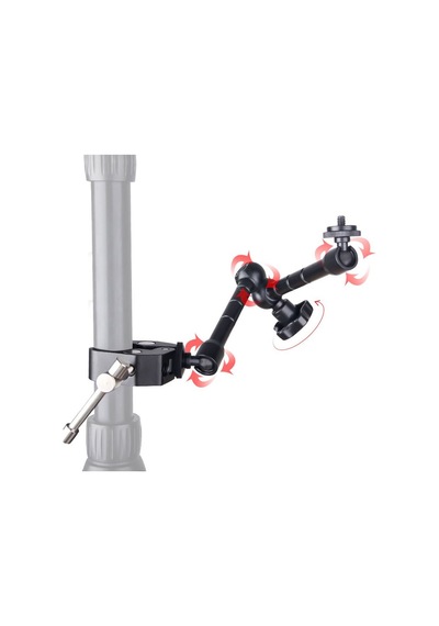 11 İnç Magic Arm (Kol) + Super Crab Clamp Kelepçe