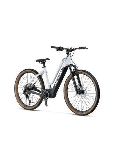 Mosso E-lupra Elektrikli Kadın Dağ Bisiklet 430h Hd 28 Jant 11 Vites Whıte Black Çok Renkli