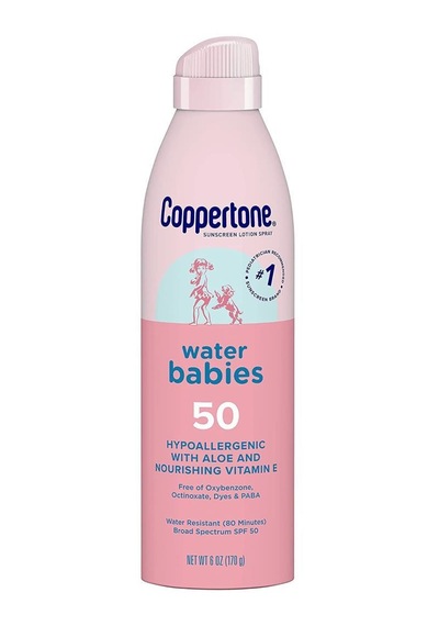 Coppertone Water Babies SPF50 Güneş Koruyucu Losyon Sprey 170GR