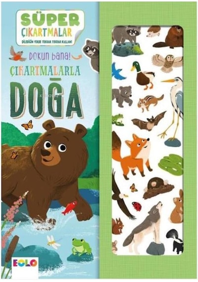 Çıkartmalarla Doğa Süper Çıkartmalar Dokun Bana
