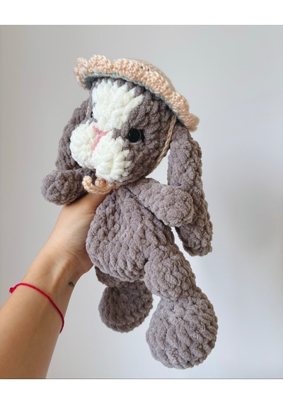 Clementine The Bunny Uyku Arkadaşı Beyaz - Gri