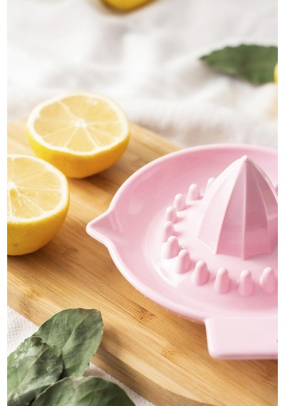 Akrilik Koyu Pembe Limon Sıkacağı Pratik Limon Sıkacağı Akrilik Diğer