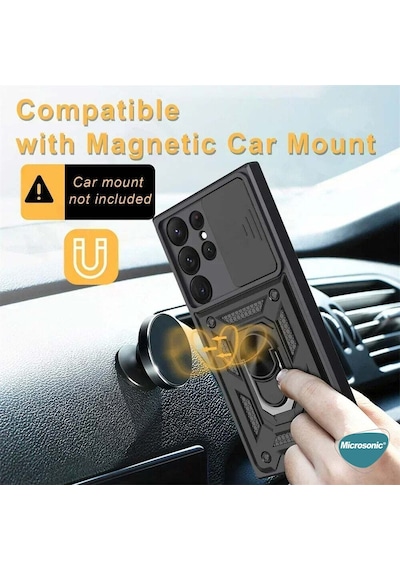 Microsonic Samsung Galaxy Uyumlu S26 Ultra Kılıf Impact Resistant Lacivert -