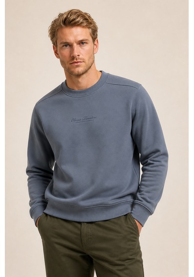 Redline Clavin Erkek Regular Fit Yeni Sezon Pamuklu Sweatshirt Antrasit