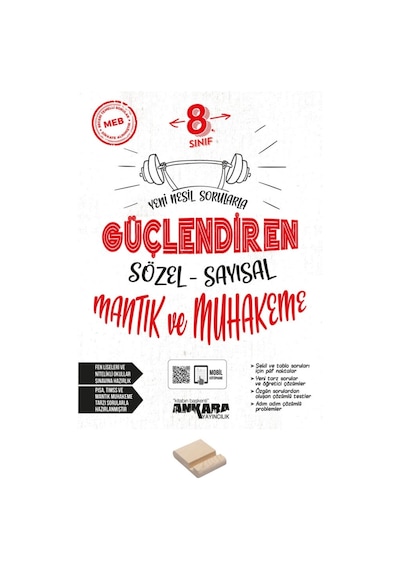Lgs 8. Sınıf Sözel-sayısal Mantık Ve Muhakeme Güçlendiren Soru Bankası Ve Telefon Standı