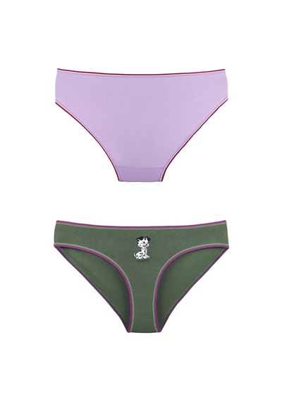 Sensu Kız Çocuk Pamuklu 5'li Külot Set - Kıds2600 Model-6 Model6