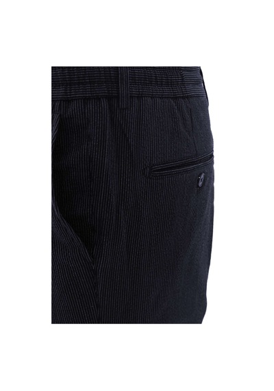 İgs Lacivert Gri Bağcıklı Smart Casual Dynamic Fit Pantolon-26041