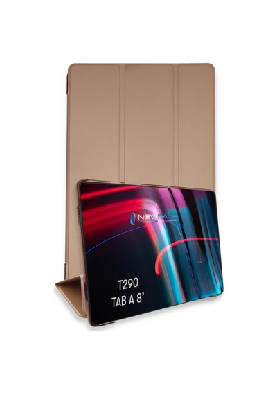 Samsung Galaxy Uyumlu T290 Tab A 8 Kılıf Tablet Smart Kılıf - Rose
