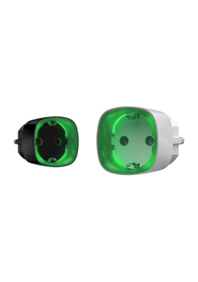 Ajax Socket Eu Type F Jeweller Güç Tüketimi İzleme Özelliğine Sahip Akıllı Priz Siyah