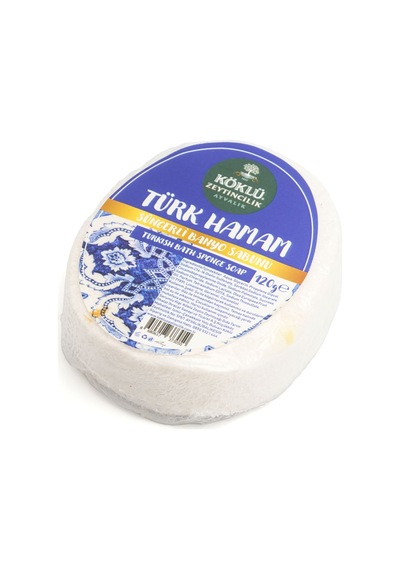 Köklü Süngerli Türk Hamam Banyo Sabunu 120 Gr Türk Hamamı